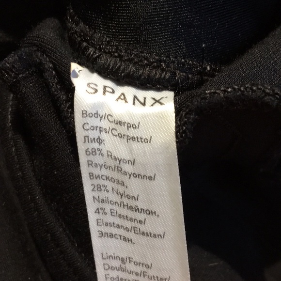 Spanx the Perfect Pant black back seam skinny size Medium - Picture 6 of 13